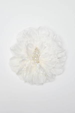 Brosa Floare Paris Alb