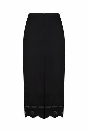 Tree of Life Skirt in Black