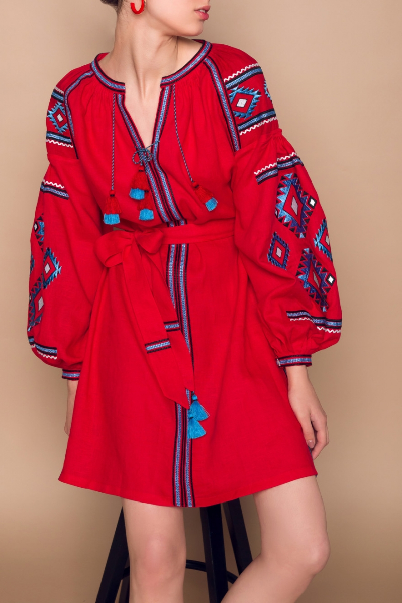 Aztec Short Dress