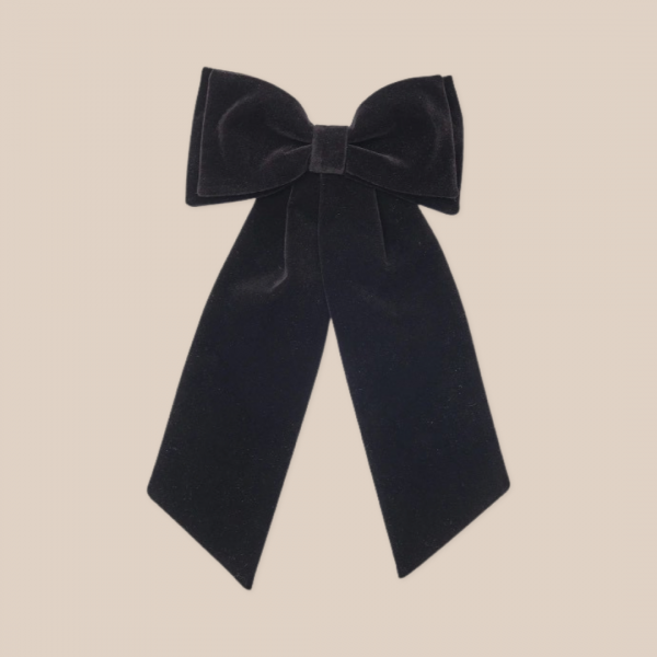 Black Velvet Bow