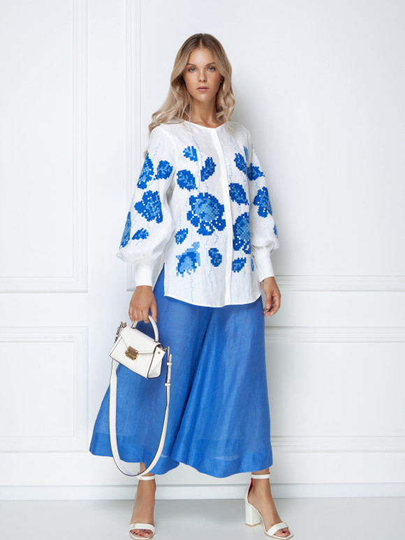 Camelia embroidered blouse Foberini