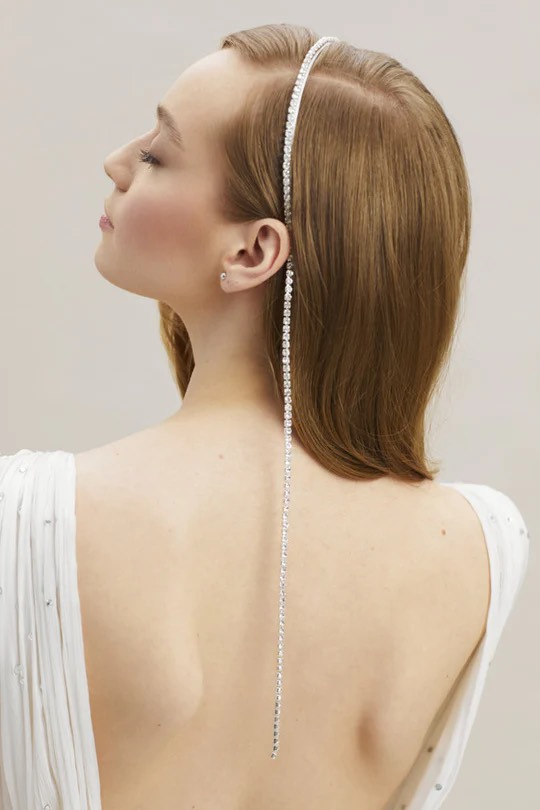 Crystal Drop Headpiece