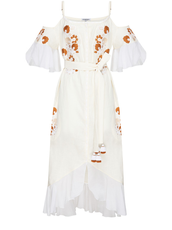 Daisy Beige Sarrafan