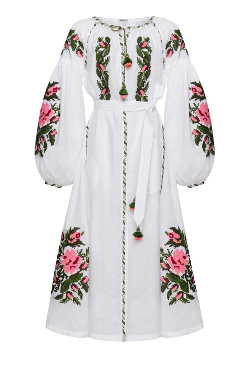 Claire Chic embroidered midi dress