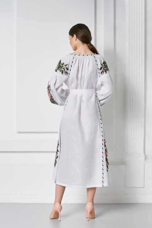 Claire Chic embroidered midi dress