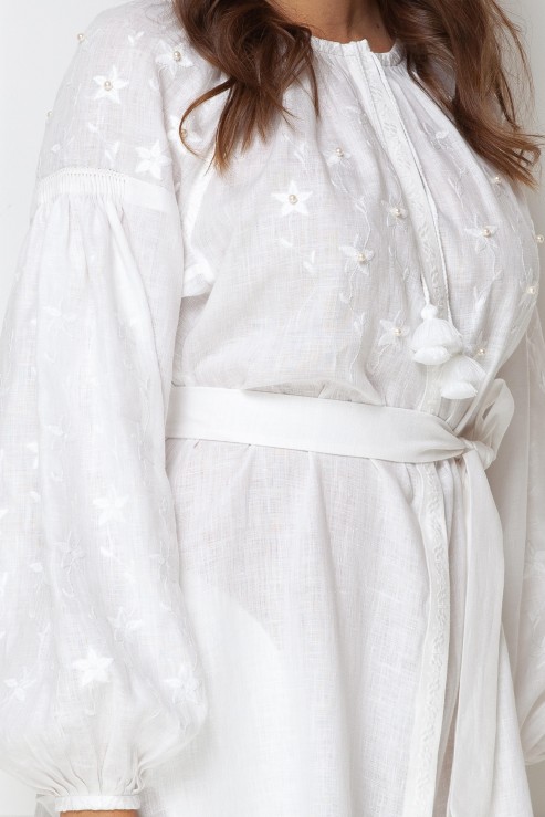 Pearl Embroidered Dress
