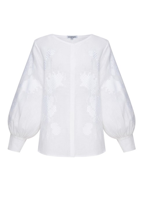 Foberini Camelia White Blouse