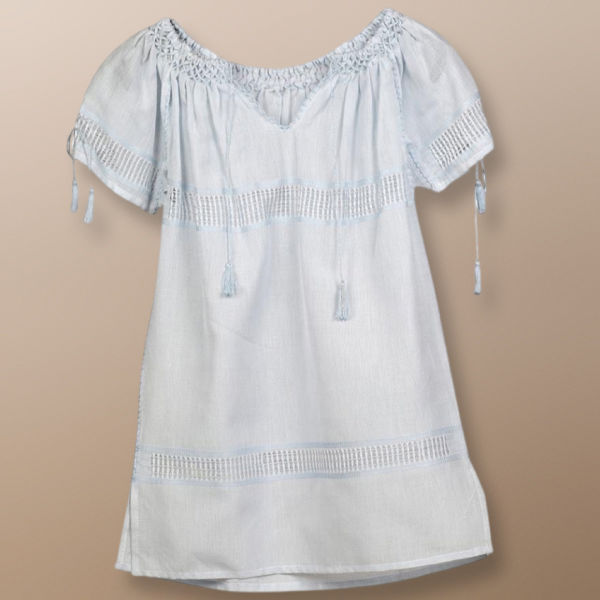 Handwoven Dress For 6-7 Years Girls
