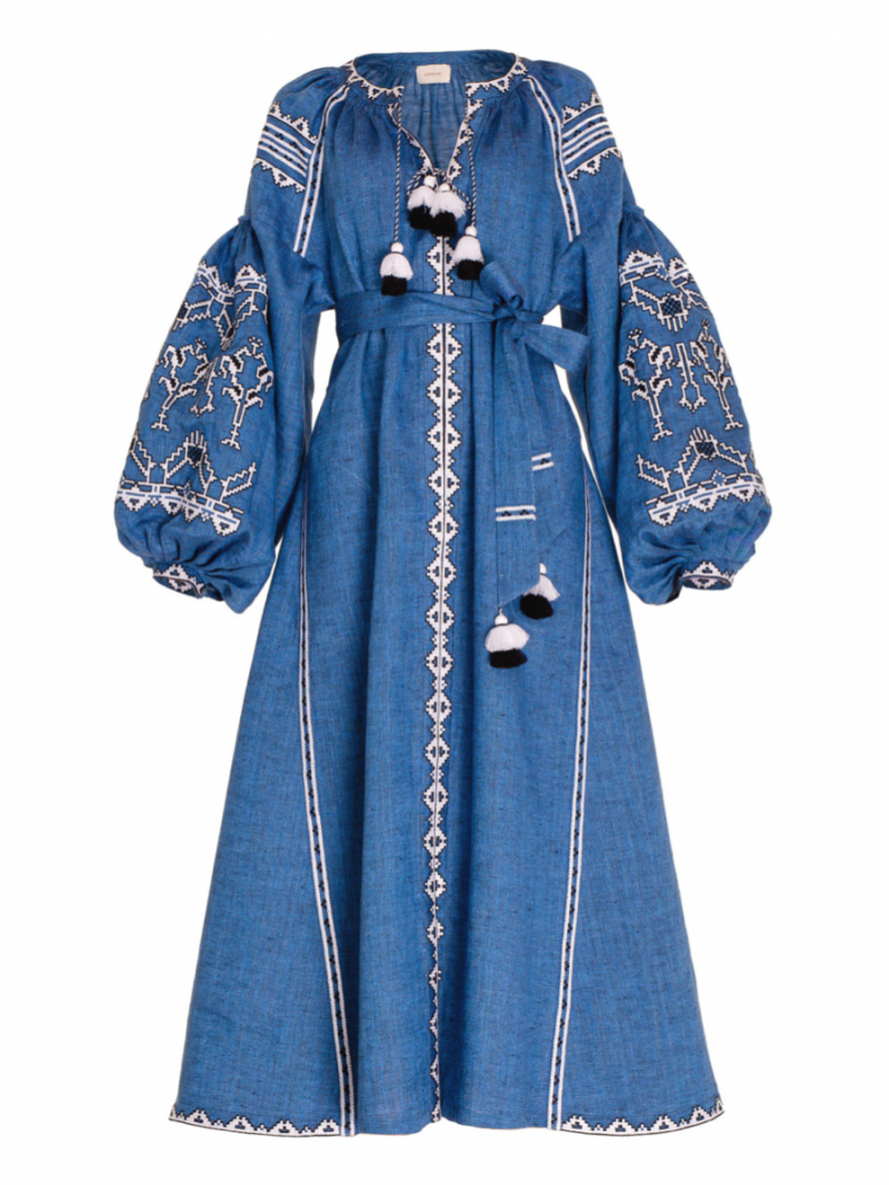 Lace Dress in Blue