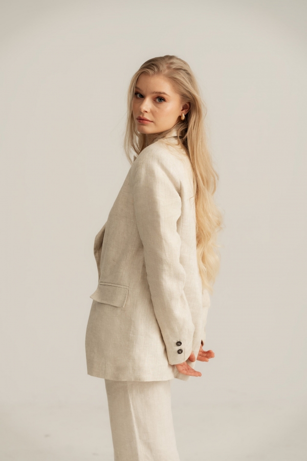 Linen Blazer Côte d’Azur