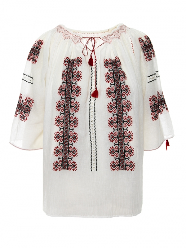 The Ram's Horn Handmade Romanian Blouse 