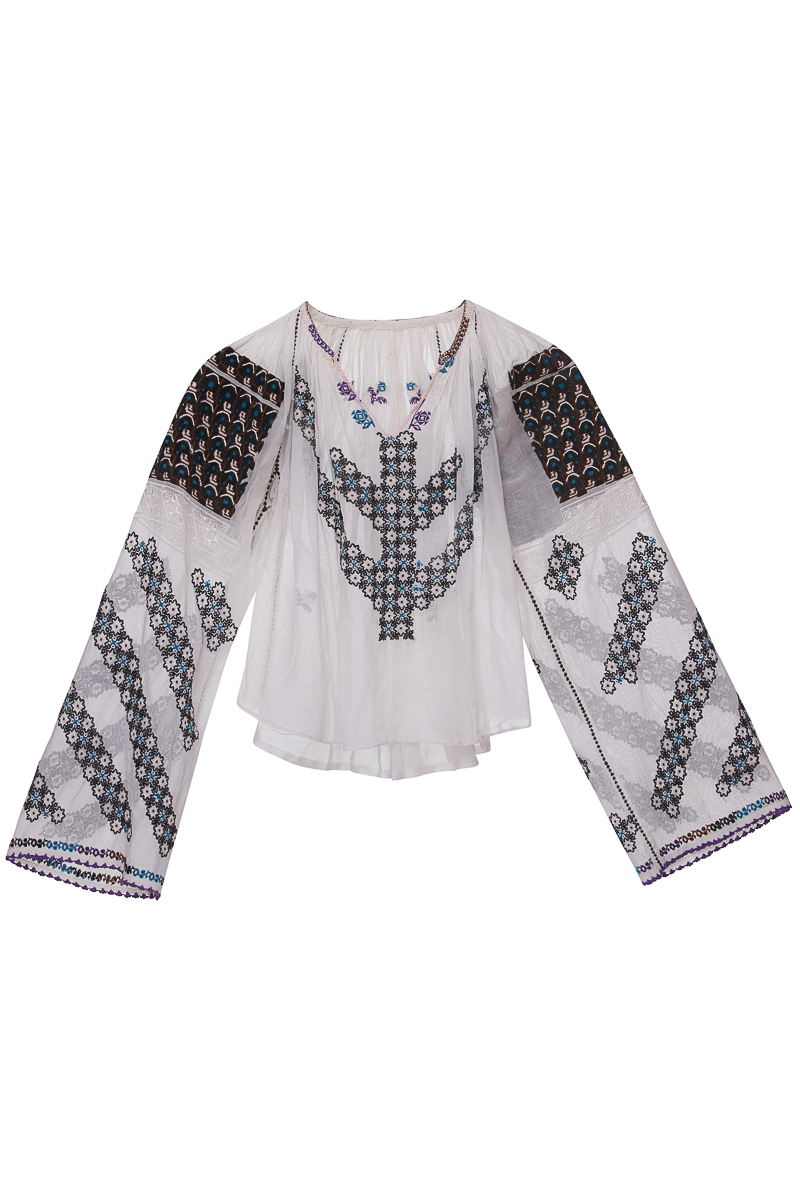 Soft Embroidered Vintage Blouse SOLD