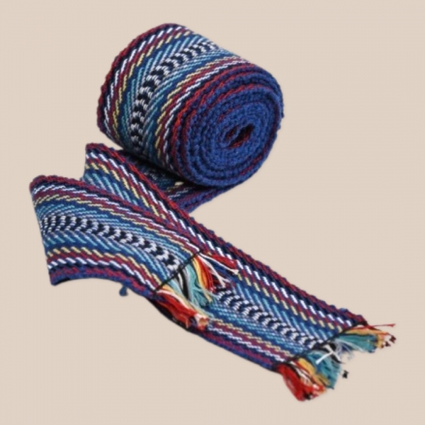Textile woven belt