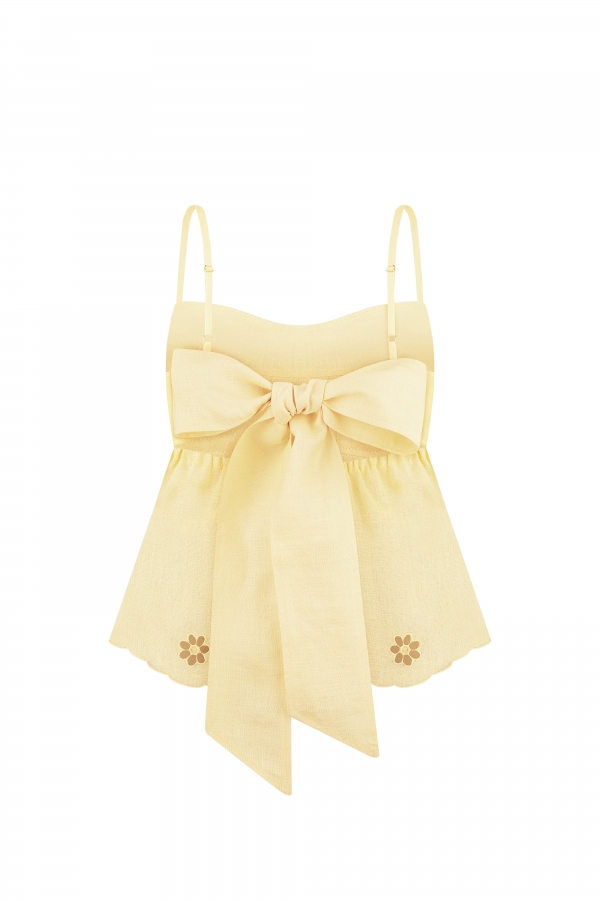 Tree of Life Linen Top