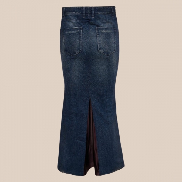 Upcycled Dolce & Gabanna Denim Skirt