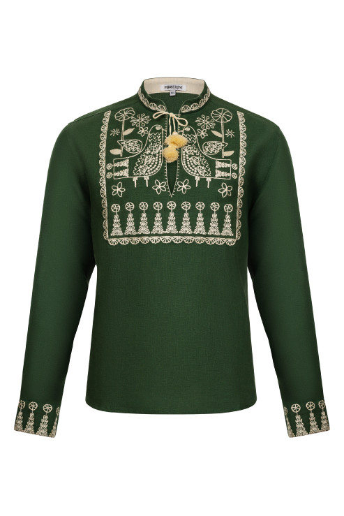 Zozulya Ukrainian Linen Shirt